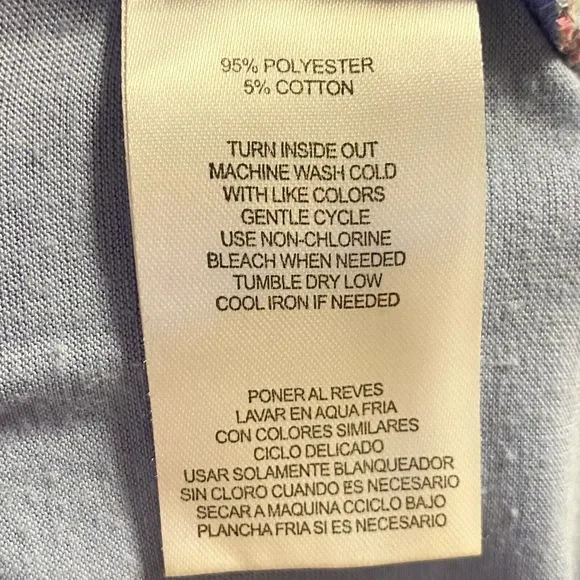 Star Ride Floral Top Girl’s 10 12 Purple Pink Flowers Boho Gypsy Hippie Roses - Picture 8 of 8